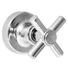 Acabamento Para Registro Volante Metal C/canopla 1/2 A 1" C40