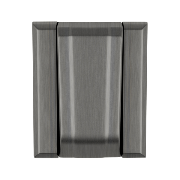 Acabamento Para Válvula De Descarga (ducon Grafite Fosco)