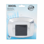 Acabamento para Válvula de Descarga Cromado e Preto Ri Base Clássica Docol