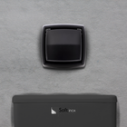 Acabamento Para Válvula De Descarga Deca Hydra Docol Preto