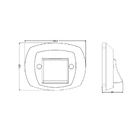 Acabamento Para Válvula De Descarga Docol Censi Branco