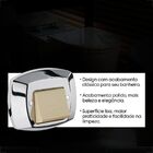 Acabamento Para Válvula De Descarga Docol Clássica Chrome/bege