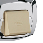 Acabamento Para Válvula De Descarga Docol Clássica Chrome/bege