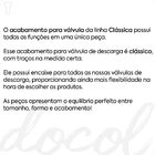 Acabamento Para Válvula De Descarga Docol Clássica Chrome/bege