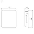 Acabamento Para Válvula De Descarga Docol Flat 931748 Grafite