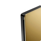 Acabamento para Válvula de Descarga Flat Ouro Polido Docol