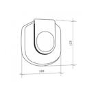 Acabamento Para Válvula De Descarga Flux Bege - Tigre