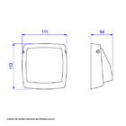 Acabamento para Válvula de Descarga Hydra Max Pro 4900CPRO Deca