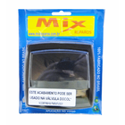 Acabamento para Válvula de Descarga Preto Hydra Max Deca/Docol Mix Plastic