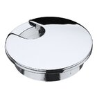 Acabamento Passa Fios Zamac Cromado Italy Line - Il8455-cr Cr