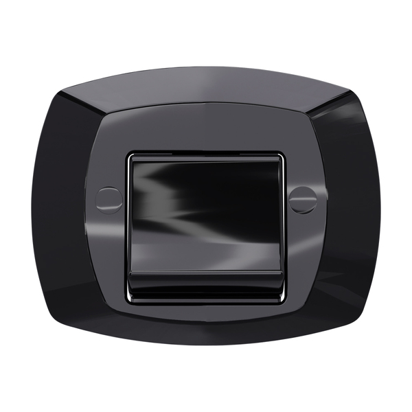 Acabamento Preto com Tecla para Valvula de Descarga Docol Blukit