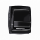 Acabamento Preto com Tecla para  Valvula de Descarga Hydra Luxo Blukit