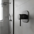 Acabamento Preto Fosco Matte Monocomando Chuveiro Base Deca