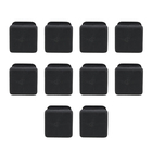 Acabamento Quadrado 20x20mm Preto