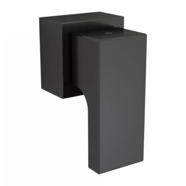 Acabamento Quadrado Alavanca Registro Base Deca Preto Fosco