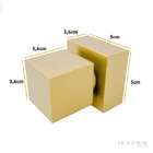 Acabamento Quadrado Metal Dourado Registro Pressão e Gaveta 1