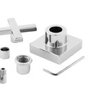 Acabamento Quadrado Para Registro Cruzeta Chuveiro Banheiro C