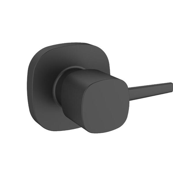 Acabamento Redondo Preto Fosco P/ Registro Base Deca