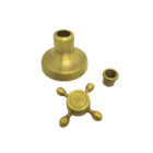 Acabamento Registro 1. ½" e 1.¼" Vintage Bronze