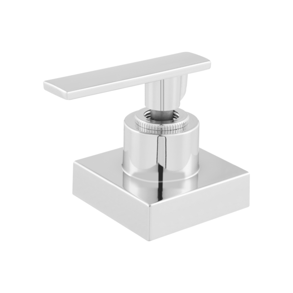 Acabamento Registro Alavanca C-73 Quadrada Metal Padrão Deca