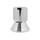 Acabamento Registro Banheiro Padrão Docol 20 Estrias Cromado