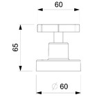 Acabamento Registro Base Celite 1/2" 3/4" 1" Up Cromado Celite