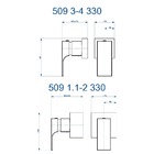 Acabamento Registro Base Deca 1.1/2" Retta 509c330 Cromado Fa