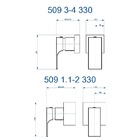 Acabamento Registro Base Deca 1.1/2" Retta 509rv330 Rosso Vec