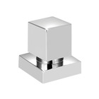 Acabamento para Registro Base Deca Gaveta/Pressão Pequeno 1/2" 3/4" 1" Square Prata Stoc