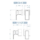 Acabamento Registro Base Deca 3/4" Retta 509rv330 Rosso Vecch