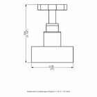 Acabamento Registro Base Fabrimar 1.1/4' E 1.1/2' (grande) -