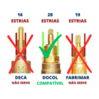 Acabamento Registro Docol C42 Volante Metal Gaveta Pressão