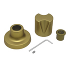 Acabamento Registro Dourado Fosco Padrão Deca Metal Luxo