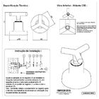 Acabamento Registro Dourado Fosco Pressão ou Gaveta Padrão De
