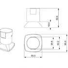 Acabamento Registro Dourado Ouro Encaixe Padrão Deca Docol