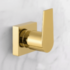 Acabamento Registro Gaveta Pressa Banheiro Base Deca Dourado