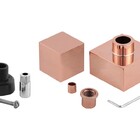 Acabamento Registro Geral Chuveiro 50mm 1.1/2 1.1/4 Quadrado