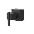 Acabamento Registro Grande 1 1/2 Eros Preto Fosco Fani