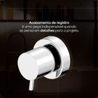 Acabamento Registro Incepa New 3/4 Cromado P/base Deca B5006i