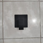 Acabamento Registro Jiwi Monocomando Deca Chuveiro Preto Fosco