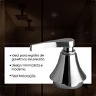 Acabamento Registro Kimetais 4901 C56 Cromado 3/4 Lume P/deca