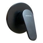 Acabamento Registro Monocomando Black Preto C/ Base Deckcasa