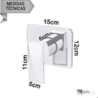 Acabamento Registro Monocomando Diamante Dourado Base Deca