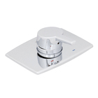 Acabamento para Registro Monocomando para Ducha Higiênica Grande Cromado Nexus Docol