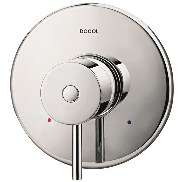 Acabamento para Registro Monocomando Padrão Docol Pequeno Cromado Monet Docol
