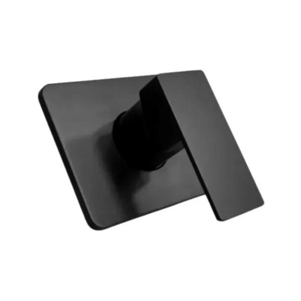 Acabamento Registro Monocomando Quadrado Base Deca Preto Fosco