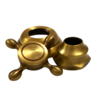 Acabamento Registro P/ Linha Deca 1/2"e 3/4" Vintage Bronze