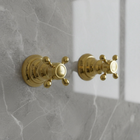 Acabamento Registro P/ Linha Deca 1/2"e 3/4" Vintage Dourado