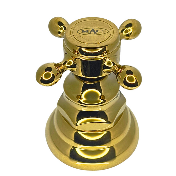 Acabamento Registro P/ Linha Deca 1/2"e 3/4" Vintage Dourado