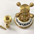 Acabamento Registro para Linha DECA 1/2"e 3/4" Bronze com Por